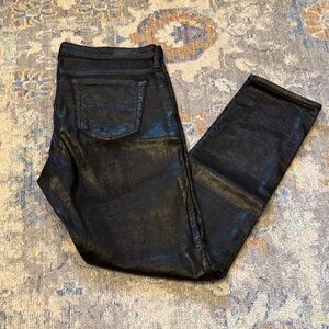 AG Coated Denim Jeans